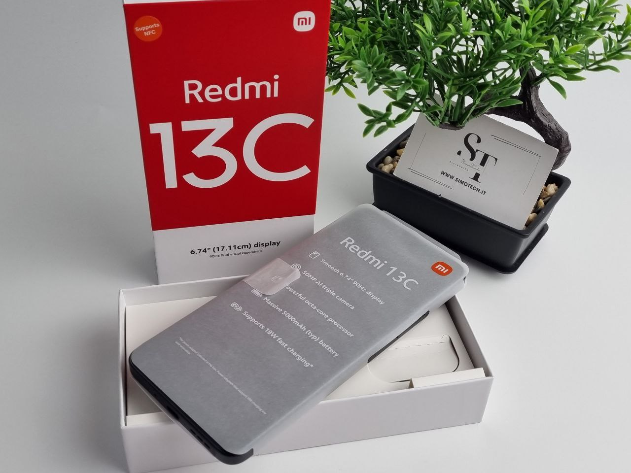 ✅XIAOMI REDMI 13C 17,1CM 6.74" ✅DOPPIA SIM 4GB RAM 128GB ✅NUOVO SIGILLATO✅