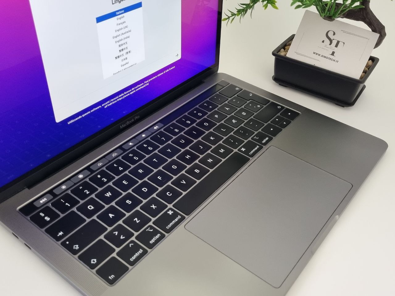 ✅APPLE MACBOOK PRO 13" ✅2019✅i7-OTTAVA GEN✅512GB SSD 16GB RAM✅TOUCH BAR✅-OTTIMO-